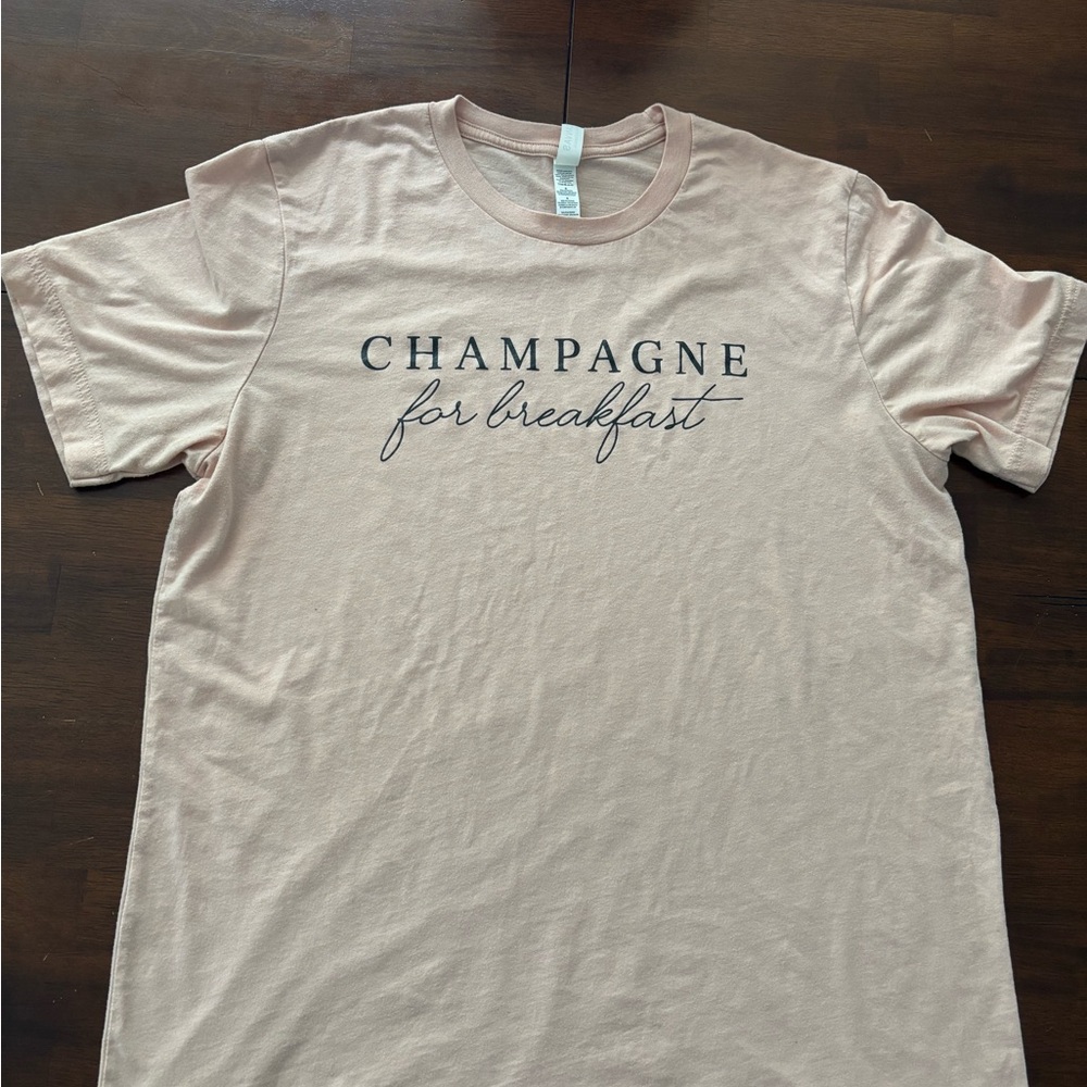 Champagne for Breakfast Graphic Tee